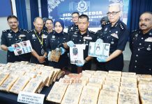 RM240K Worth of Ganja Seized in Bandar Sunway