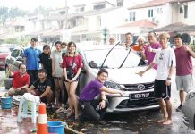 Washing Cars for a Good Cause