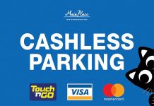 Cashless Parking at Main Place Mall