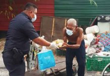 One Less Hungry Person Today Thanks to Our Abang Police