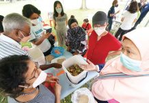 NOT LEAVING FOOD WASTE TO GO TO WASTE