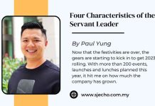 Four Characteristics of the Servant Leader