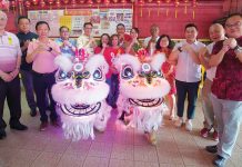 Lions Roar at Guan Di Temple Bandar Sunway CNY Celebrations