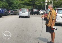 EDITORIAL: BLIND UNCLE HOLDS UP TRAFFIC AND DEMANDS MONEY TO MOVE ASIDE