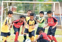 The Boys and Girls are back at the Subang Jaya Community Youth Football League