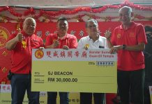 GUAN DI TEMPLE BANDAR SUNWAY CHIPS IN RM120K FOR VARIOUS CAUSES