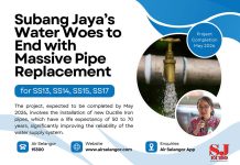 RM47.9mil Pipe Upgrade Project Set to Benefit Four Subang Jaya Neighbourhoods