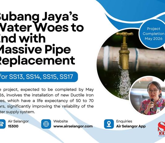 RM47.9mil Pipe Upgrade Project Set to Benefit Four Subang Jaya Neighbourhoods