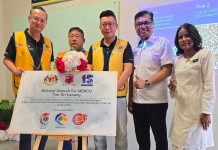 Lions Clubs of Subang Jaya and Lungtan, Taiwan Refurbish History Room at SMK USJ 8
