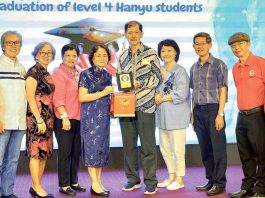 Proud Moment for Senior Learners at Chinese Class Graduation