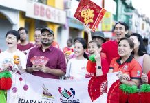 Newly Appointed MPP Zon 3 Councillor Kicks Off Tenure with Dawn CNY Cheer in USJ