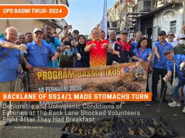 “Front Look Nice, Back Lane Nightmare!” – SS14 Eateries Exposed With Greasy Drains & ‘Curried Sludge’ During Rat Op