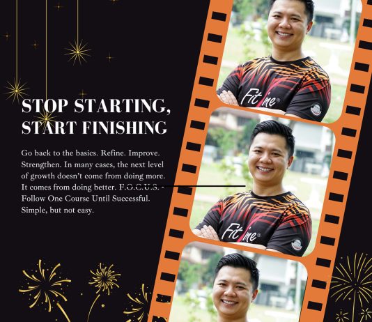 STOP STARTING, START FINISHING