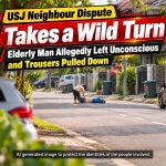 USJ Neighbour Dispute Takes a Wild Turn: Elderly Man Allegedly Left Unconscious and Trousers Pulled Down